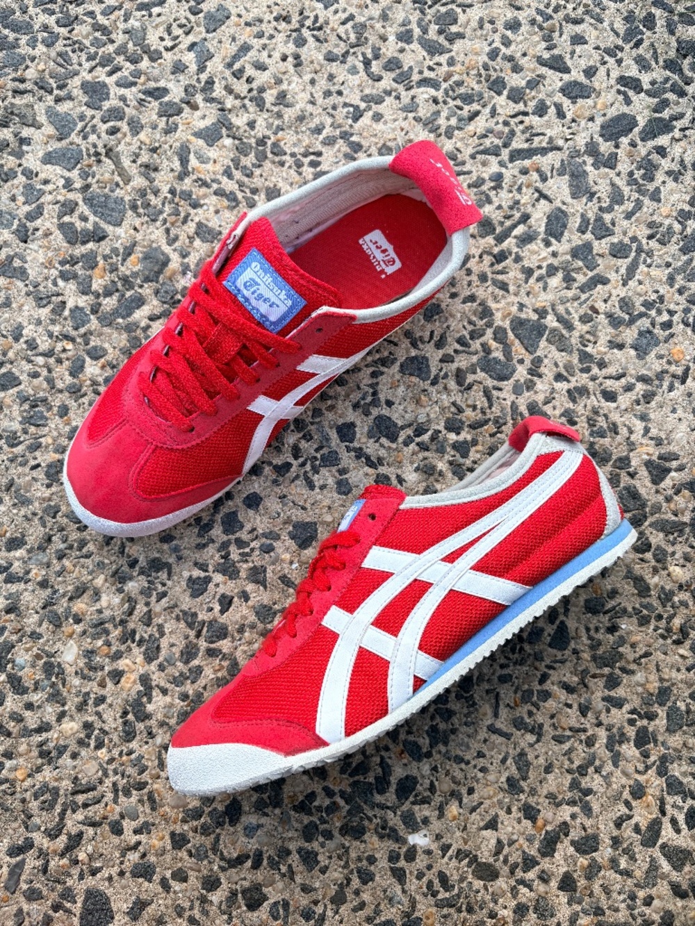 Onitsuka Tiger Mexico 66 Sneakers – Red/White (Men’s 9.5)